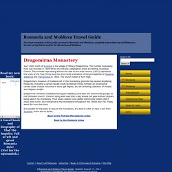Dragomirna Monastery Romania travel guide
