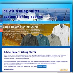 Drift fishing shirts - Dri-Fit Fishing Shirts