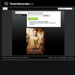 The Duchess Custom Movie Poster