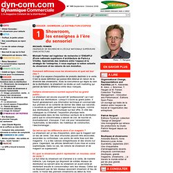Dynamique Commerciale N°105 - Dossier1 - Showroom, les enseignes à l'ère du sensoriel
