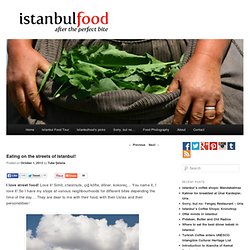 Eating on the streets of Istanbul!