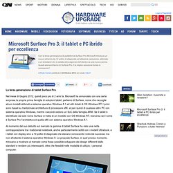 Microsoft Surface Pro 3: il tablet e PC ibrido per eccellenza