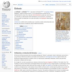 Écfrasis