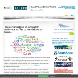 Créer un parcours pédagogique (flashcodes, étiquettes NFC, réalité augmentée, impression 3D, carte électronique programmable)