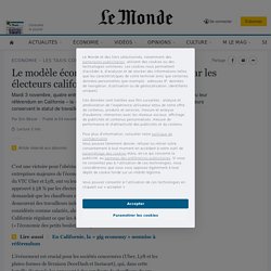 Le modèle économique d’Uber conforté par les électeurs californiens