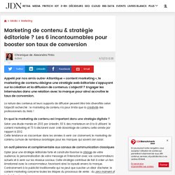 Marketing de contenu & stratégie éditoriale ? Les 6 incontournables pour booster son taux de conversion