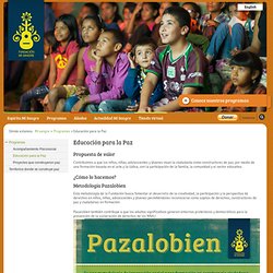 Educación para la Paz