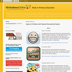 Apps for Children with Special Educational Needs