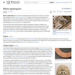 Efecto apotropaico
