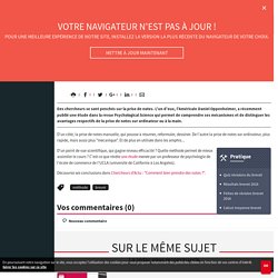 Prise de notes : quelle est la méthode la plus efficace ? - Letudiant.fr - L'Etudiant