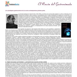 El rincón del gastronómada