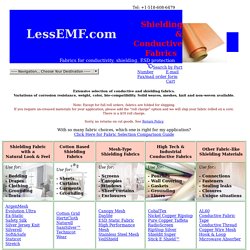 Electromagnetic Field Shielding Fabrics - Nightly