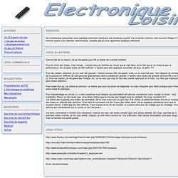 Electronique amateur - Fabriquer une insoleuse