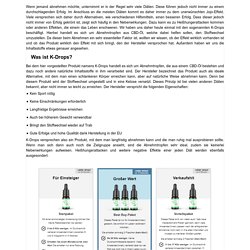 K-Drops Erfahrungen
