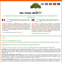Pédagogie de la surprise: de l’étonnement à l’émerveillement - Christiane Adjovi, Master en Sciences de l’Education (Université de Paris VIII) et Master en Sociologie et Anthropologie (Université de Cotonou) - Les rives de l'iriv