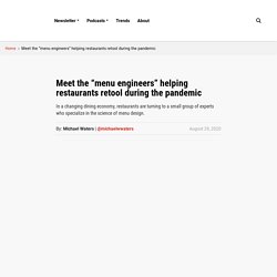 Meet the "menu engineers" who optimize restaurant revenue