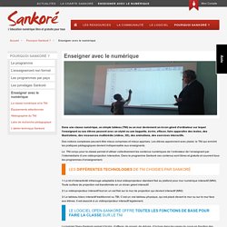 Enseigner avec le numérique