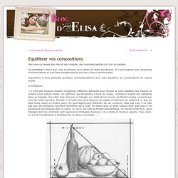 Equilibrer vos compositions