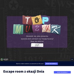 Escape room z okazji Dnia Dziecka by Agata Woźniczka on Genially