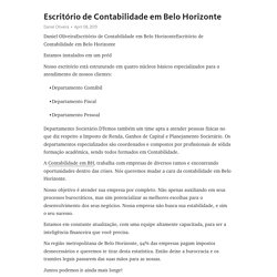 Escritório de Contabilidade em Belo Horizonte