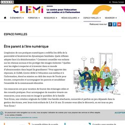 Espace familles - CLEMI