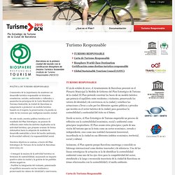 Pla Estratègic de Turisme de Barcelona 2015