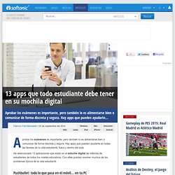 13 apps que todo estudiante debe tener en su mochila digital
