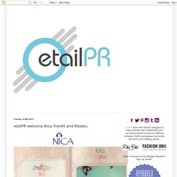 etailPR Blogspot: etailPR welcome Nica, Fiorelli and Modalu