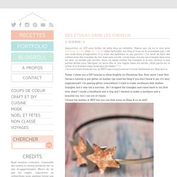 Des étoiles dans les cheveux