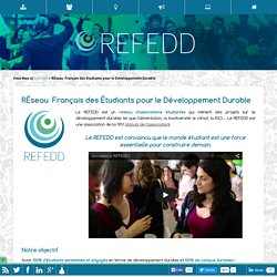 RÉseau Français des Étudiants pour le Développement Durable - REFEDD