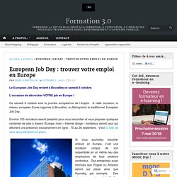 European Job Day : trouver votre emploi en Europe