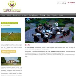 Events at The Clare Foundation - Charity Events 2012