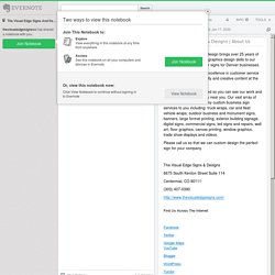 Evernote shared notebook: