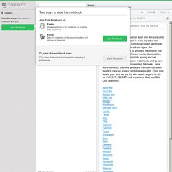 Evernote shared notebook: