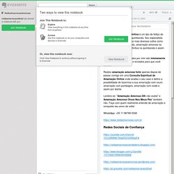 Evernote shared notebook: