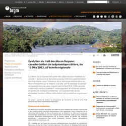 Évolution du trait de côte en Guyane : caractérisation de la dynamique côtière, de 1950 à 2013, à l’échelle régionale