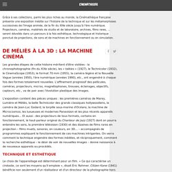De Méliès à la 3D