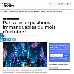 expos paris octobre parissecret
