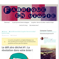 Fabriqué en utopie