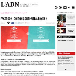 Facebook : doit-on continuer à payer ?