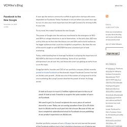 Facebook is the New Google « VCMike's Blog