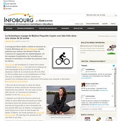 Le fantastique voyage de Mylène Paquette inspire une idée folle dans une classe de 2e année