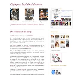 Des femmes et des blogs