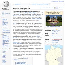 Festival de Bayreuth