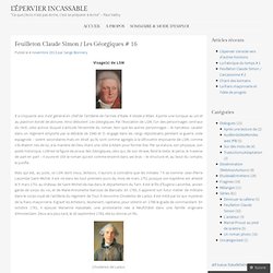 Feuilleton Claude Simon / Les Géorgiques # 16