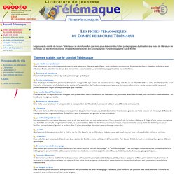 Fiches pédagogiques du comité de lecture