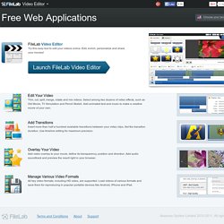 FileLab Video Editor: easily edit your video online for free