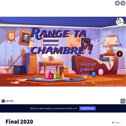 Final 2020 by chachacha.bruno on Genially