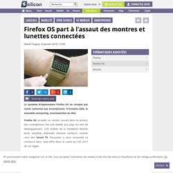 Firefox OS part à l’assaut des montres et lunettes connectées