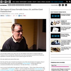 The Legacy of Linus Torvalds: Linux, Git, and One Giant Flamethrower